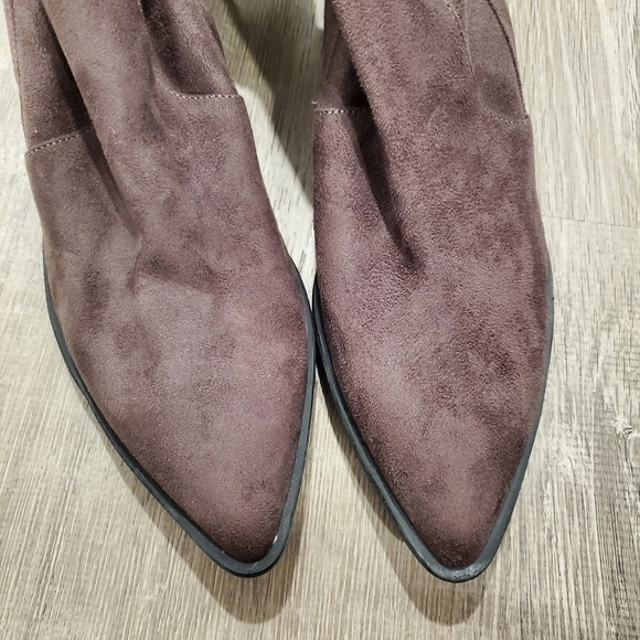 NEW Steve Madden Jody Dark Gray Tigh High Boots - Picture 3 of 6